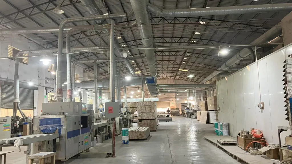 Production floor overview