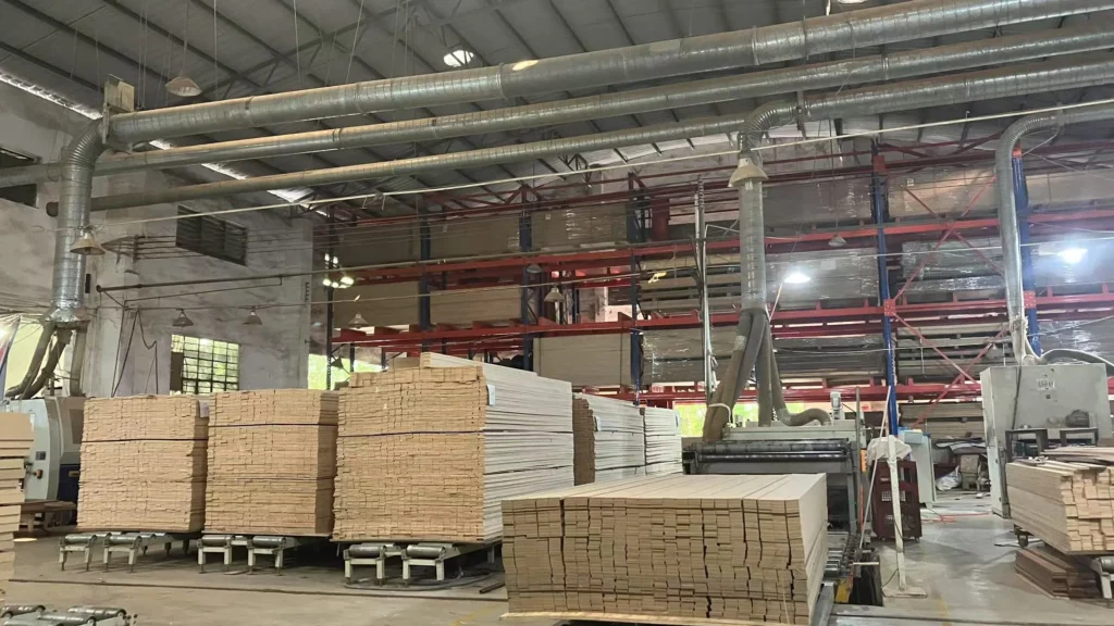 Workshop material staging