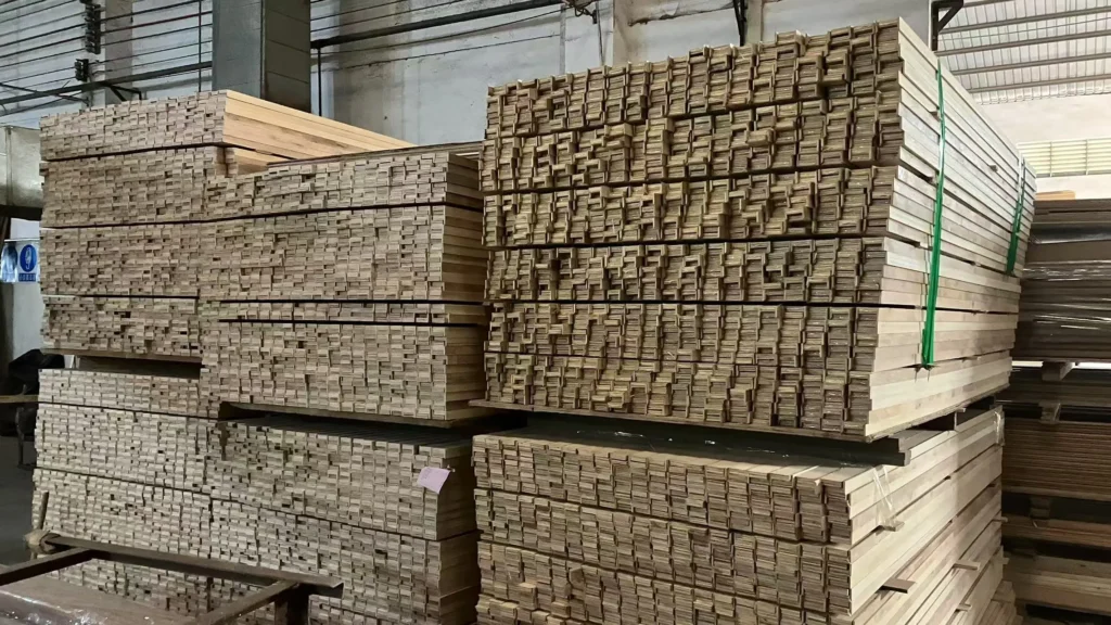 Prepared material stacks