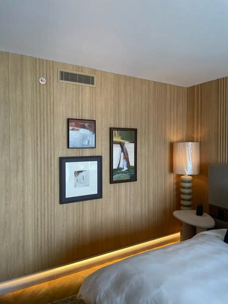 Bedroom wall detail